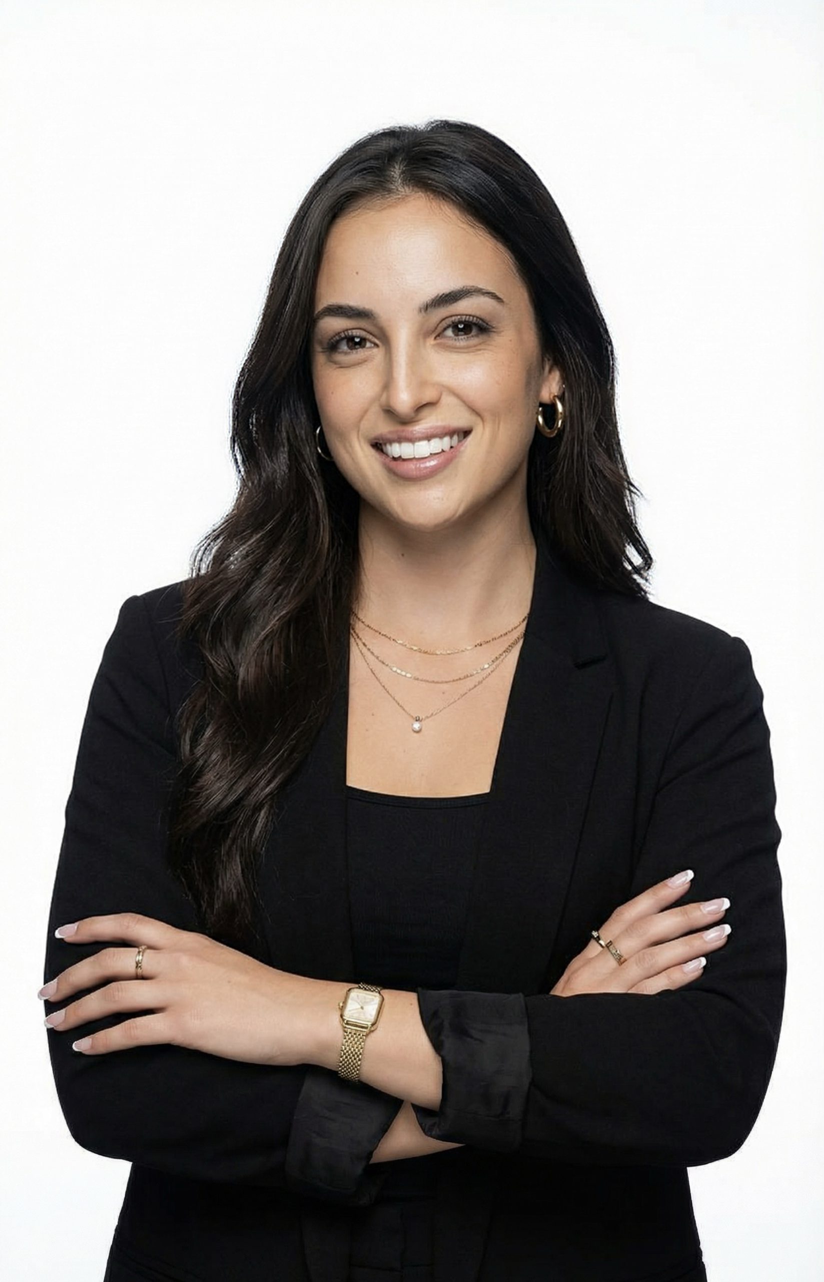 Professional portrait of Jessica Gagnon‑Lefebvre used on a page about personal insurance services in Québec. Image associated with guidance provided by a broker for common needs when settling in Québec.