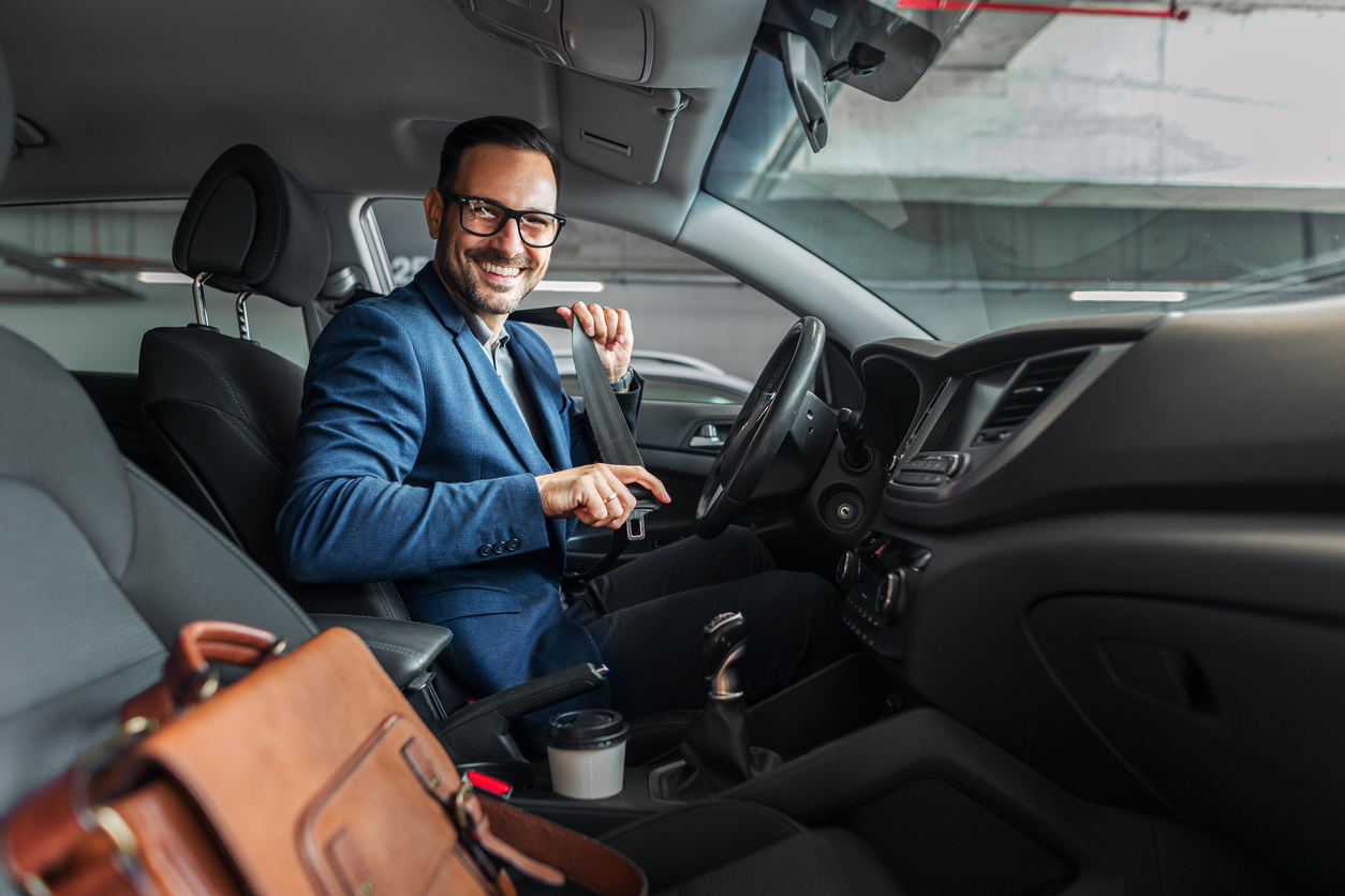 Véhicule de livraison utilisé dans le cadre d’activités professionnelles. Illustration d’un véhicule à usage commercial lié à l’assurance auto‑entreprise au Québec.